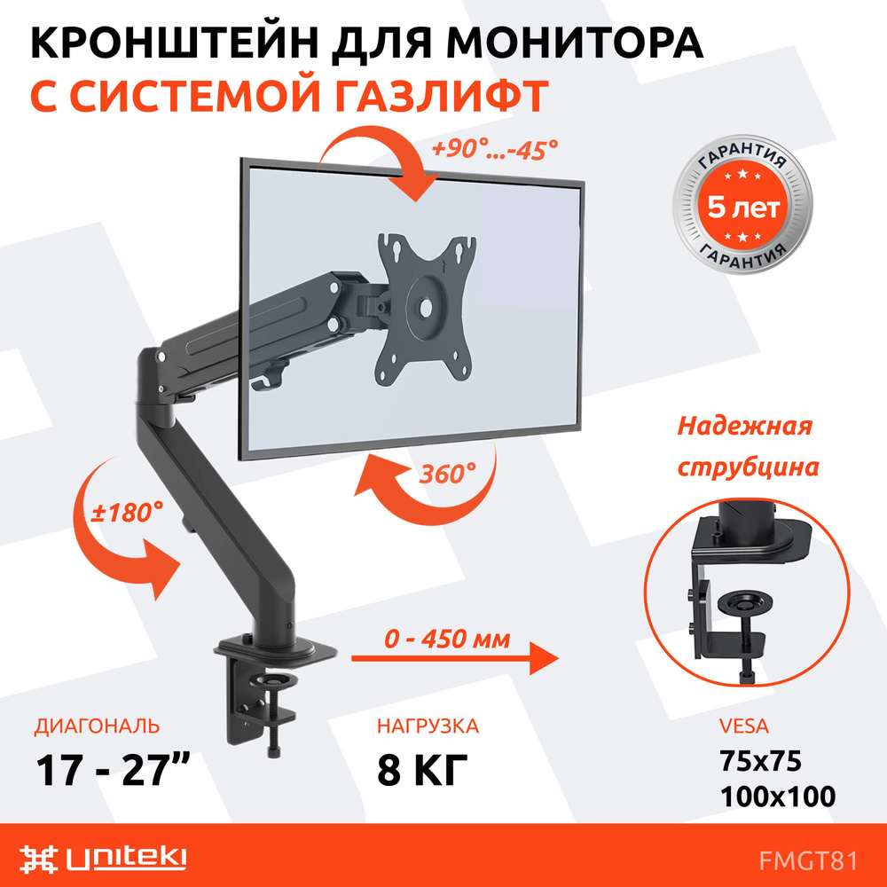 Крепления для мониторов