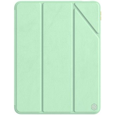 Полиуретановый чехол Nillkin Bevel Leather Case Мятный для Apple iPad Air (2022)  #1