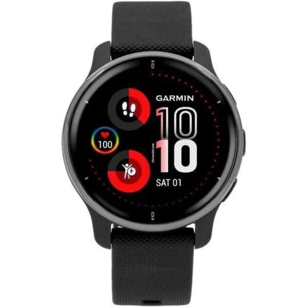 Garmin Умные часы Venu 2 plus 010-02496-11, 33mm, Black #1