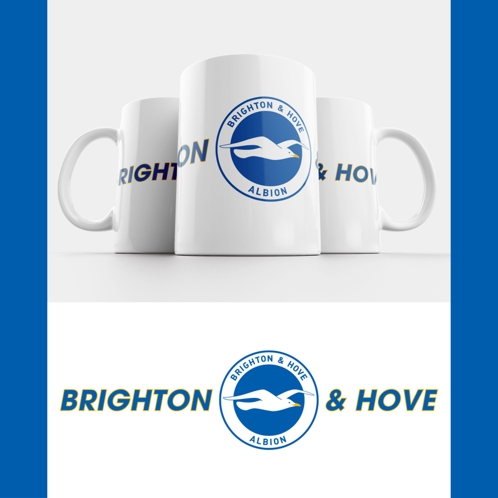 Кружка ФК Брайтон энд Хоув Альбион / Brighton & Hove Albion F.C. #1