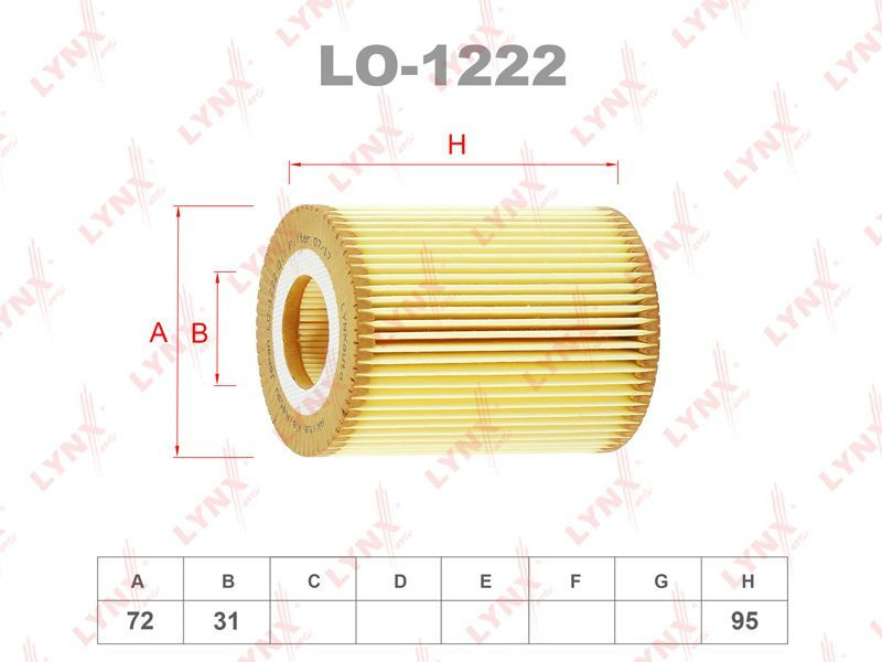 LO-1222 Фильтр масляный CHRYSLER 300C 05- 3.0D #1