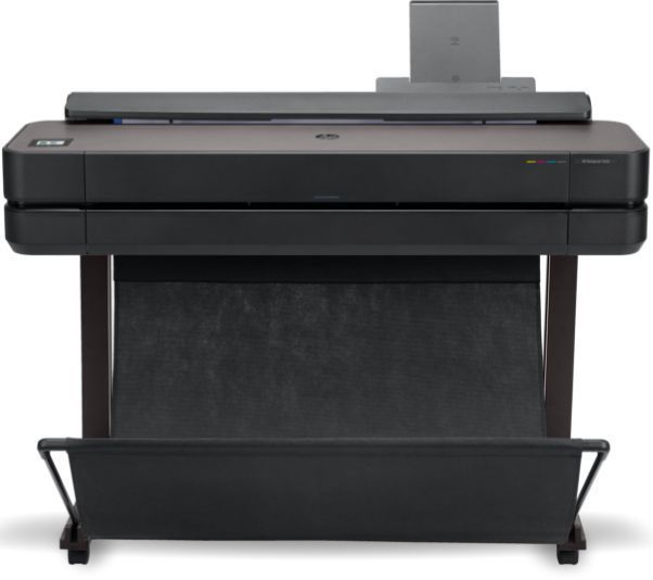 Плоттер струйный HP DesignJet T650 36-дюймовый (5HB10A), черный #1