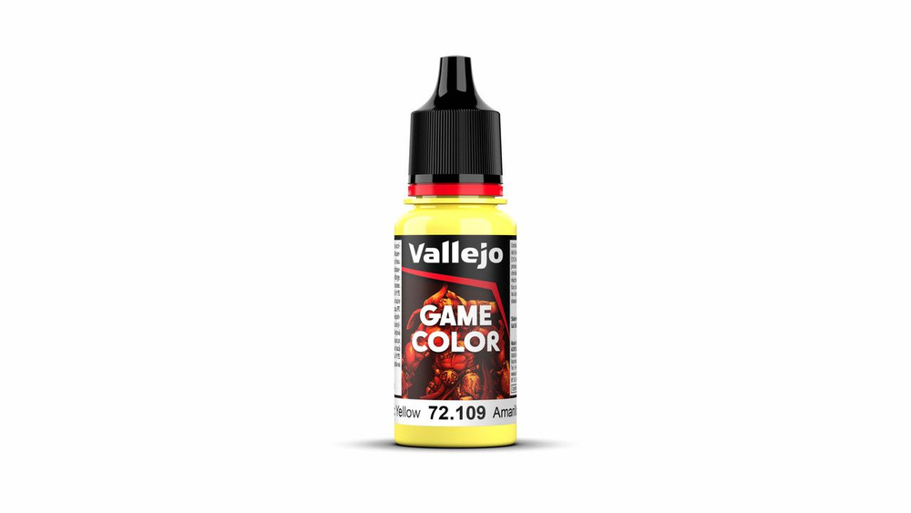 Краска Vallejo 72.109 "Game Color" Токсичный желтый 18мл #1