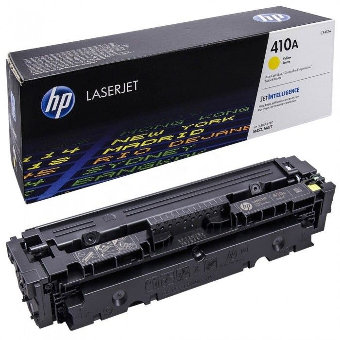 Картридж HP CF412A (410A) Yellow для HP LaserJet M452/ 477, 2300 стр #1