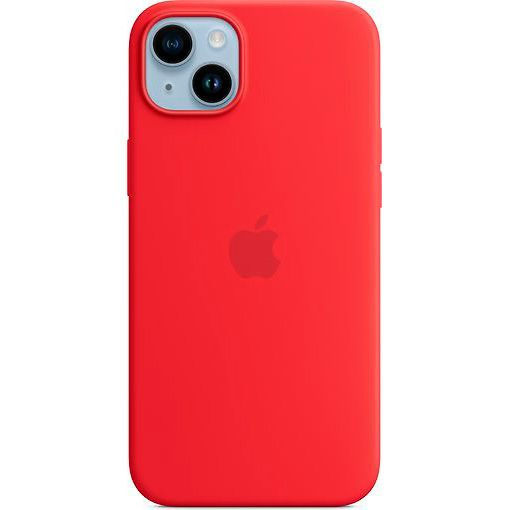 Чехол для смартфона iPhone 14 Plus Silicone Case with MagSafe, (PRODUCT)RED. Товар уцененный  #1