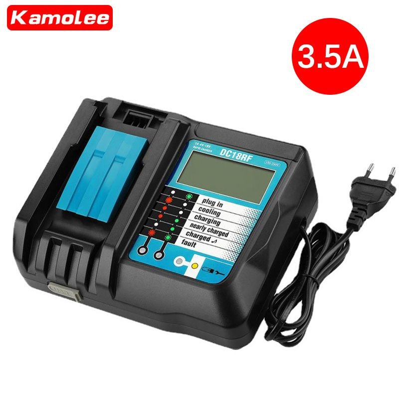 Kamolee Зарядное устройство для электроинструмента 3,5А с дисплеем ...