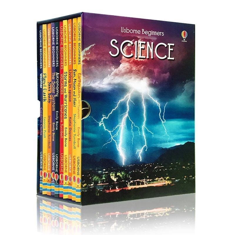 Usborne Beginners Science Series Collection 10 Books Box Set #1