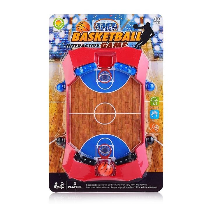 Набор для игры в баскетбол Oubaoloon "Пинбол. Баскетбол", от 3 лет, пластик, на листе (1286-1)  #1