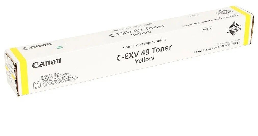 Картридж оригинальный C-EXV 49 Yellow для принтера Кэнон, Canon IR ADVANCE C3330i; C3520i MFP  #1