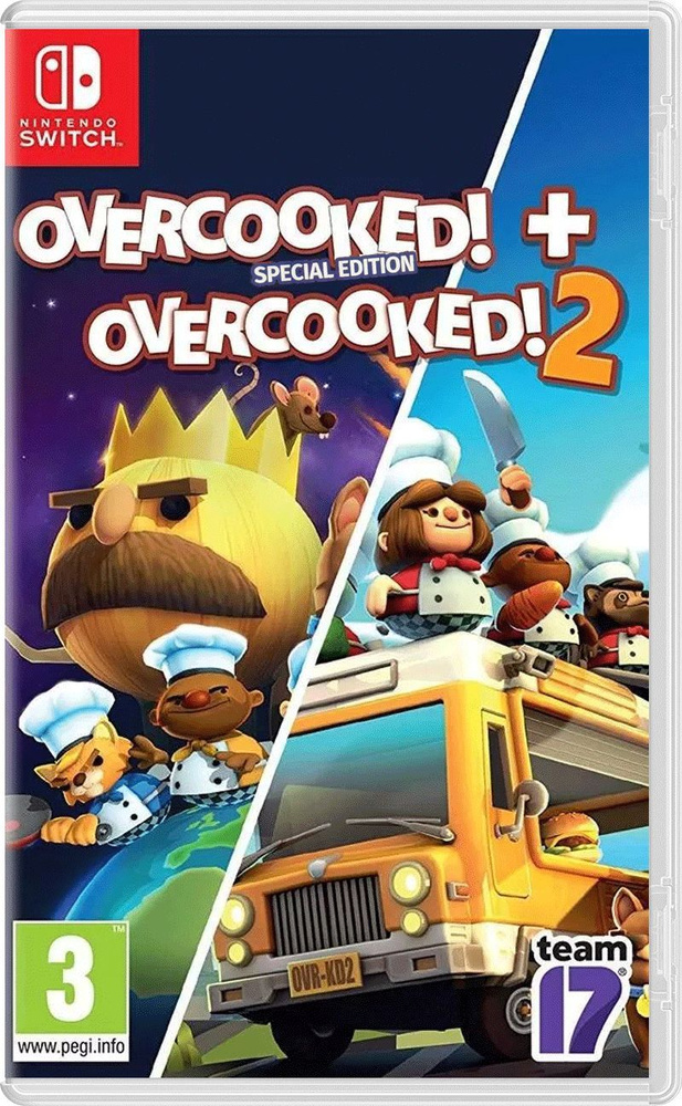 Игра Overcooked! + Overcooked! 2 для Nintendo Switch #1