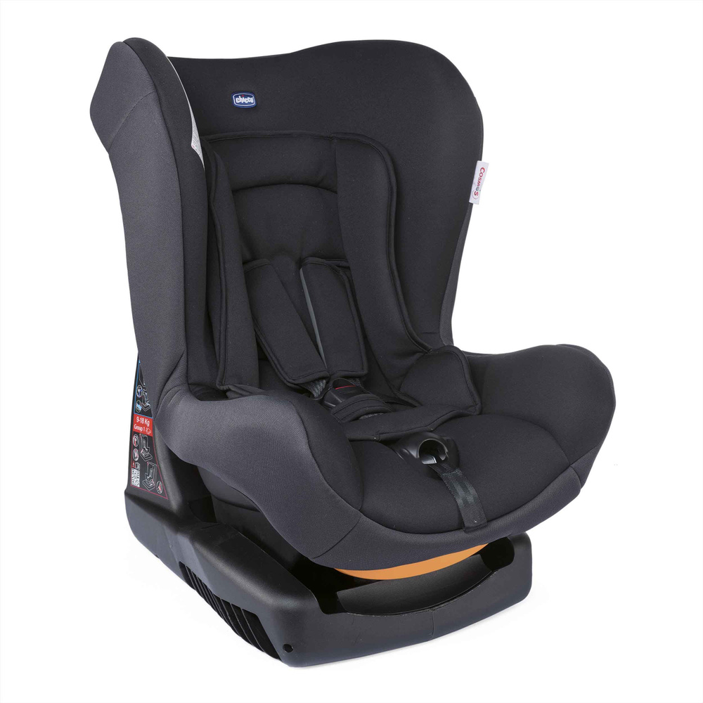 Автокресло для детей от 0 CHICCO COSMOS Jet Black (Группа 0+/1), товары для машины Уцененный товар  #1