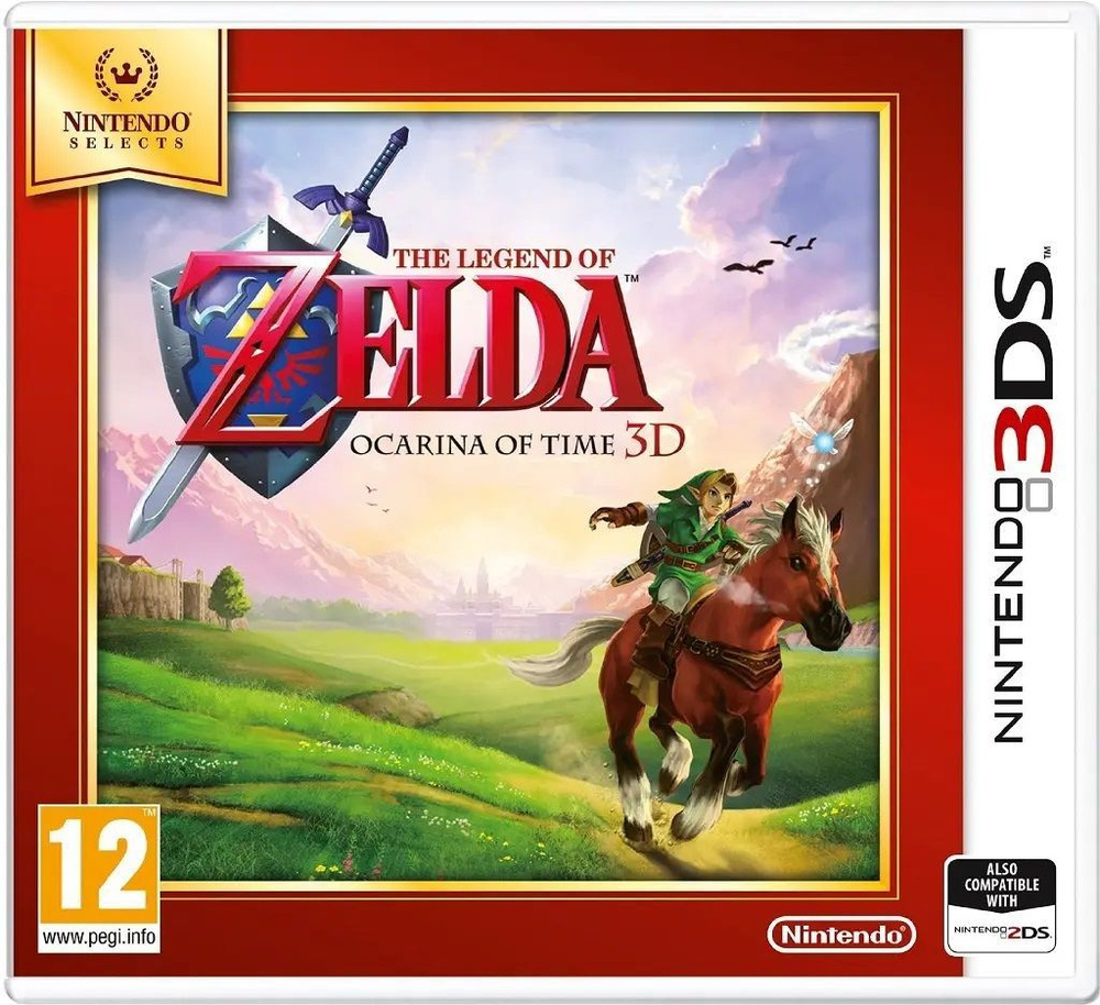 Игра The Legend of Zelda: Ocarina of Time 3D (Nintendo Selects) (Nintendo 3DS, Английская версия)  #1