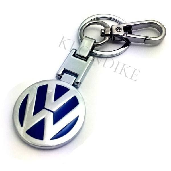Брелок VOLKSWAGEN (Фольксваген) двухсторонний металл для ключей автомобиля  #1