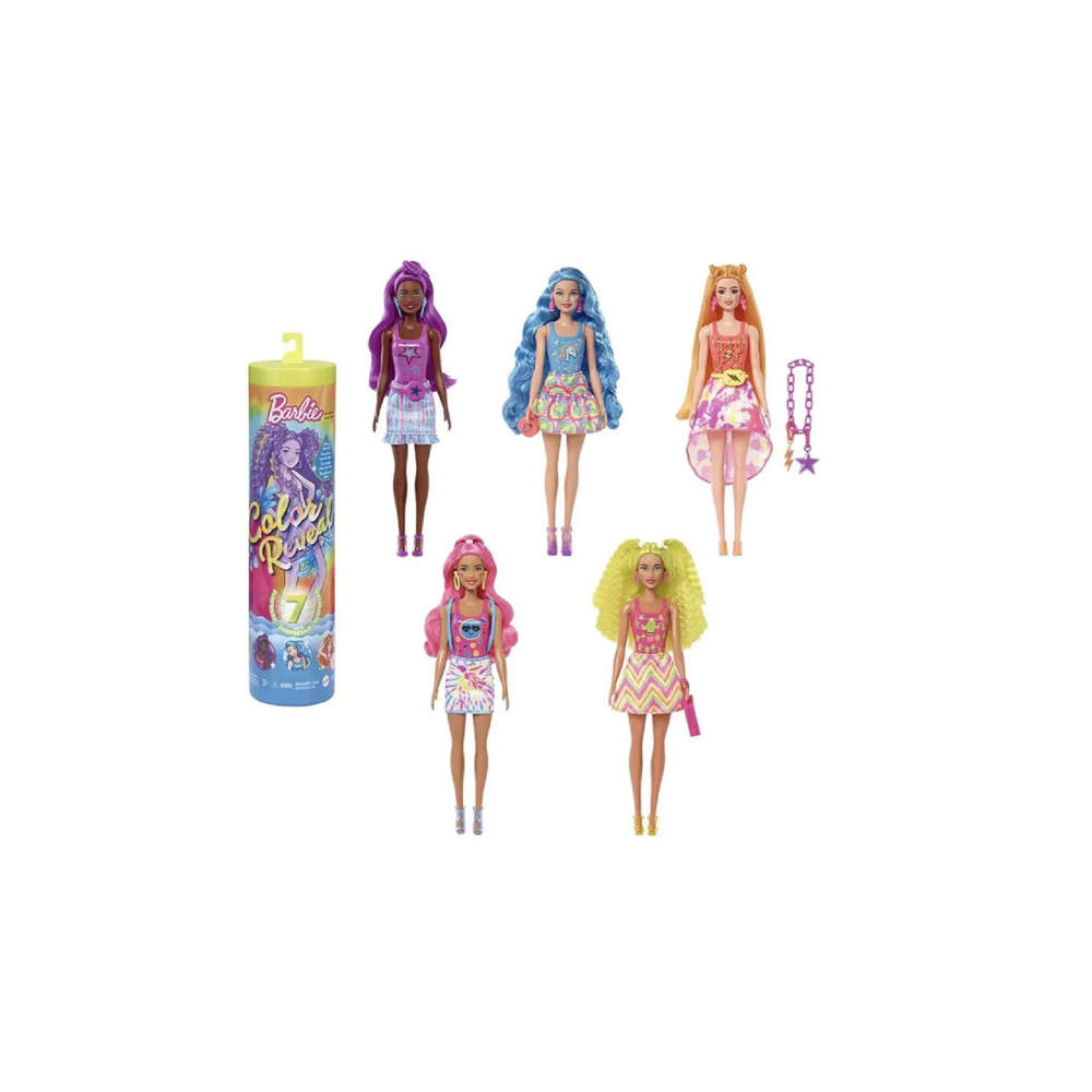 Кукла Barbie color reveal в непрозрачной упаковке (Сюрприз) HCC67 #1