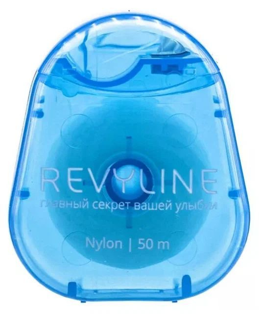 Revyline. Зубная нить нейлон, мятная, вощеная, 50 м #1