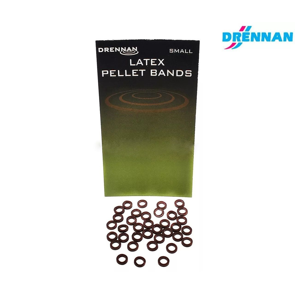 Силиконовые кольца Малые Drennan (Дреннан) - Latex Pellets Bands Small, 30 шт  #1