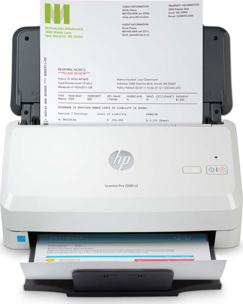 HP Сканер ScanJet Pro 2000 s2, белый, черный #1
