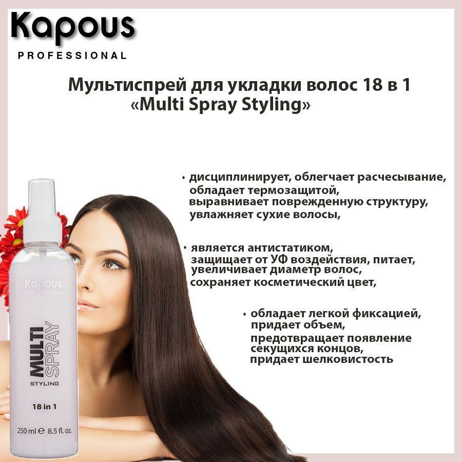 Kapous Спрей для ухода за волосами, 250 мл #1
