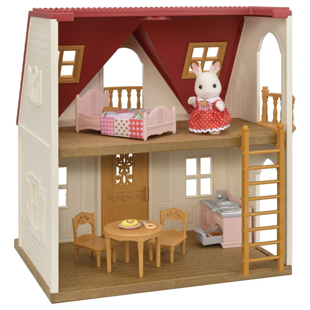 Набор Sylvanian Families Уютный домик 5567 - купить с доставкой по выгодным  ценам в интернет-магазине OZON (1196828016)