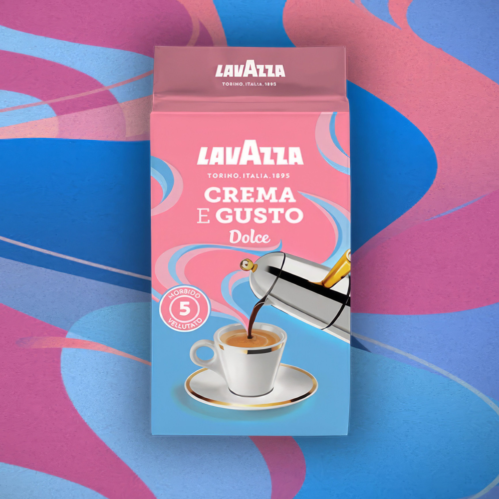 Кофе молотый Lavazza Crema e Gusto Dolce, 250г #1