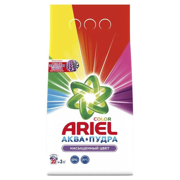 Стиральный порошок Ариэль колор / Ariel Color, 3кг, 20 стирок - купить ...