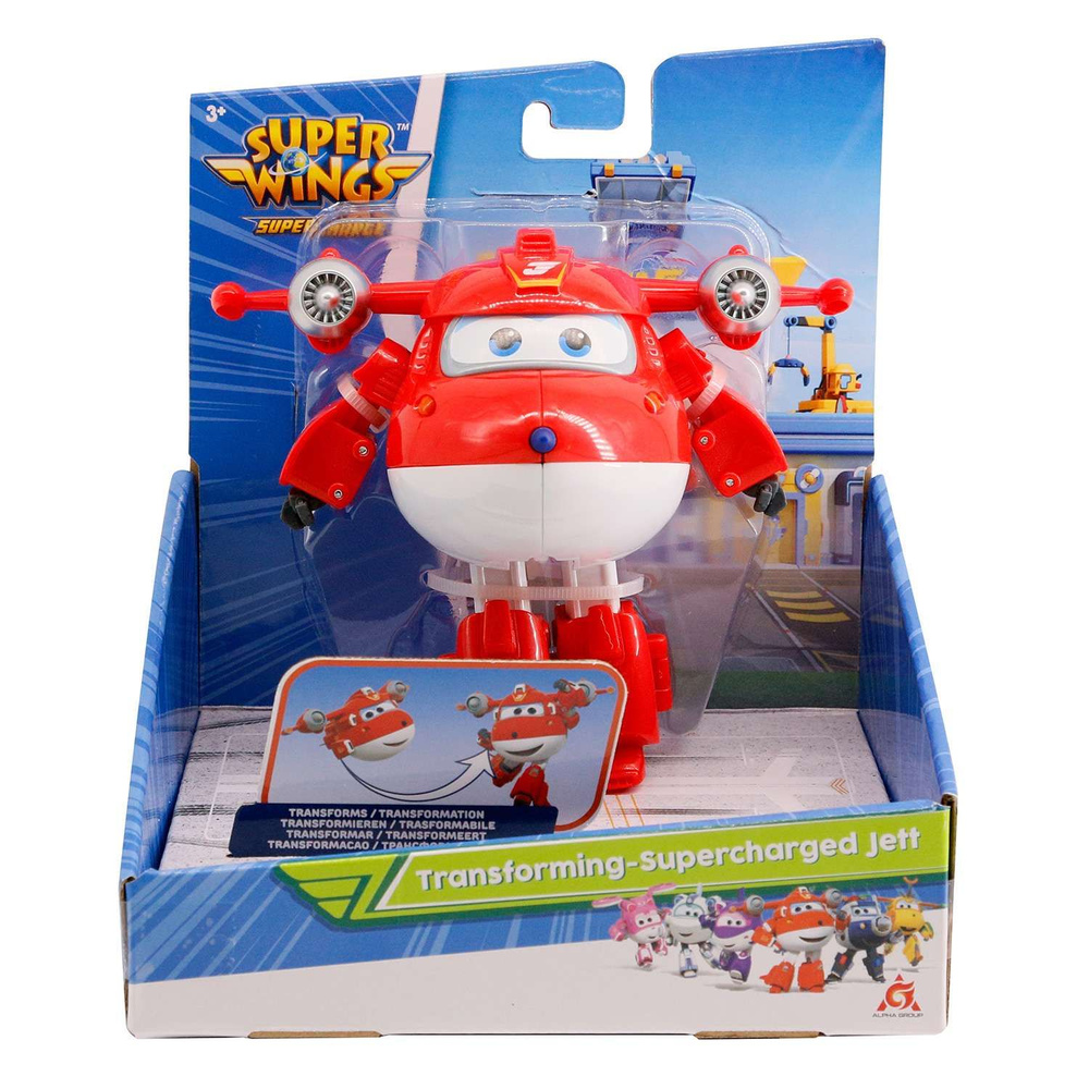 Super Wings Трансформер супер Джетт ЕU740283 с 3 лет #1