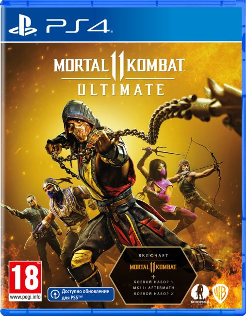 Игра Mortal Kombat 11: Ultimate (PS4) (PlayStation 4, Русские субтитры) #1