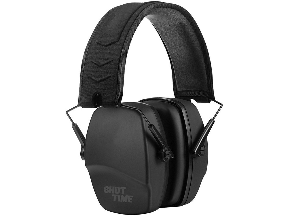 Наушники для стрельбы пассивные ShotTime 16, NRR 25dB, Black #1