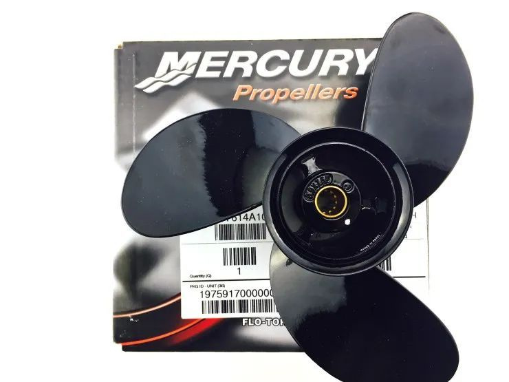 Гребной винт MERCURY Black Max для MERCURY/TOHATSU 8-9.8 л.с., 3x8-7/8x7-1/2 (оригинал)  #1