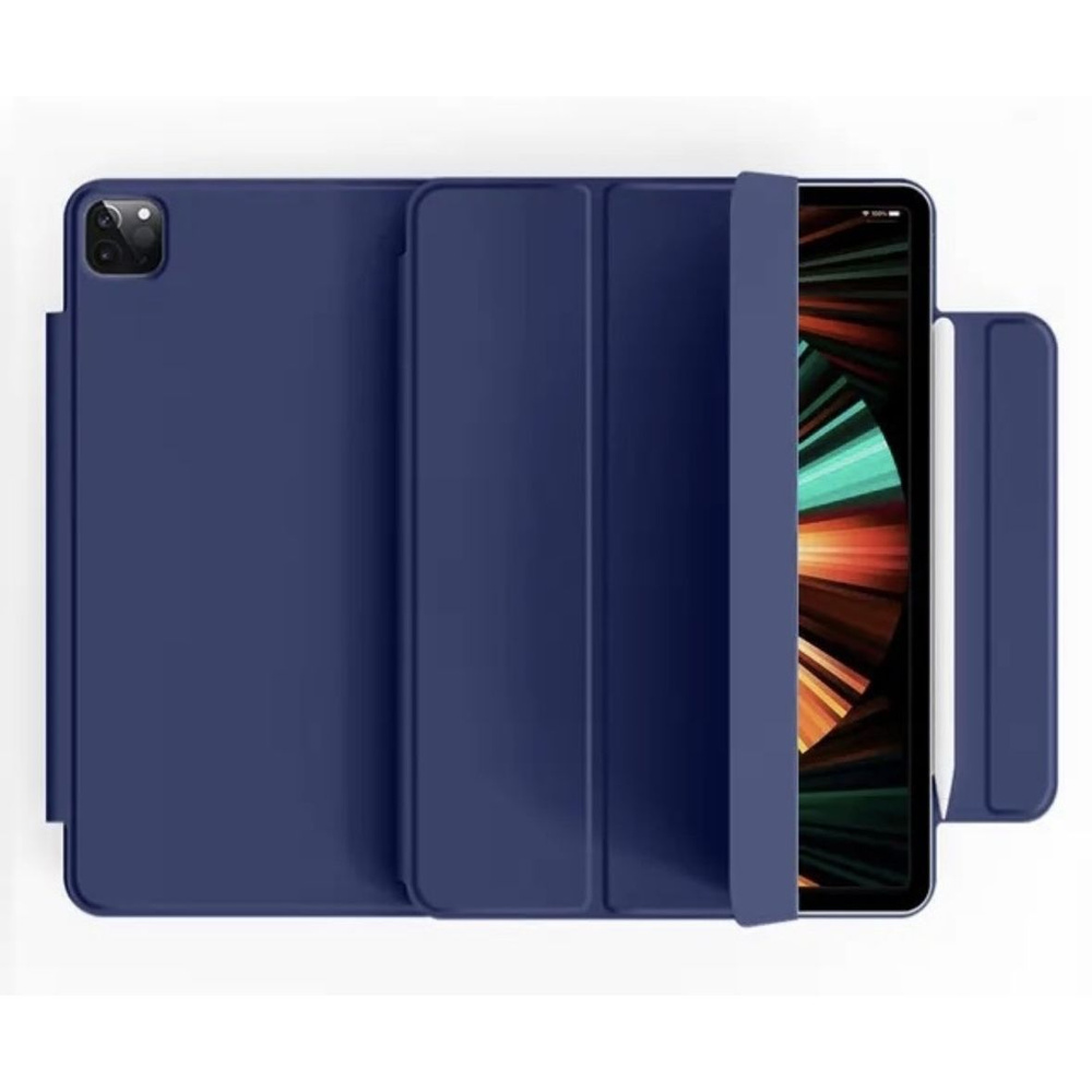 Чехол FOLIO Темно-Синий для Apple iPad Pro 11, 2020-2021-2022 года (2-го, 3-го, 4-го поколения) С ОТДЕЛЕНИЕМ #1
