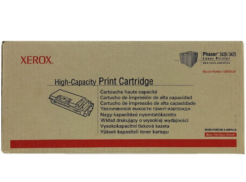 Xerox Расходник для печати, Черный (black), 1 шт #1