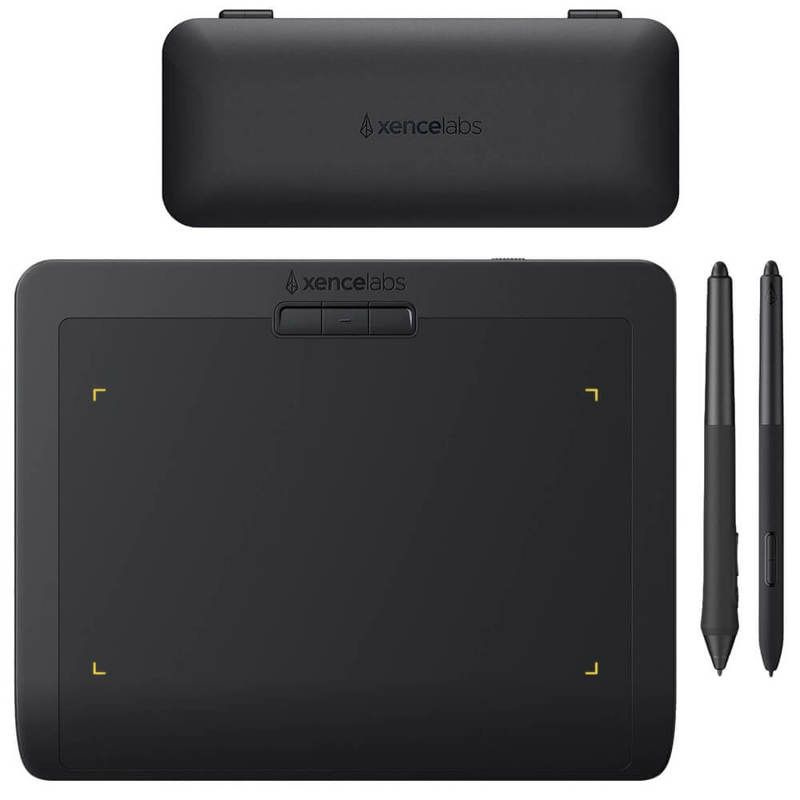 Графический планшет Xencelabs Pen Tablet Standard S BPH0812W-A, 8", 2540 lpi, USB 3.1 Type C, черный #1