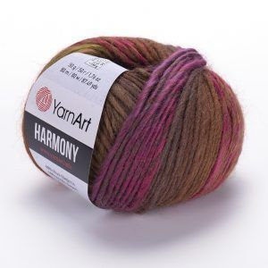 Пряжа Harmony Yarnart (А-3), 50 г, 80 м, 60% шерсть, 40% акрил (2 шт.) #1