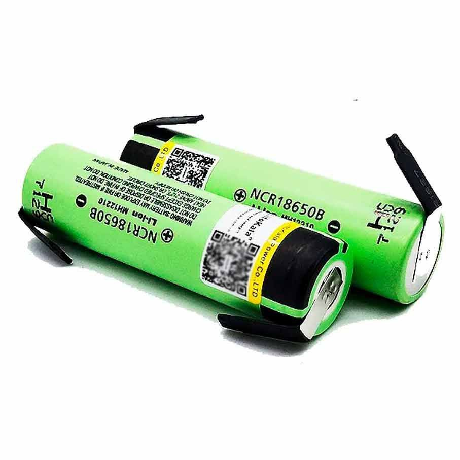 Аккумулятор 18650 с выводами Li-ion 3.7В от 3300mAh до 10А незащищенный, 2 шт  #1