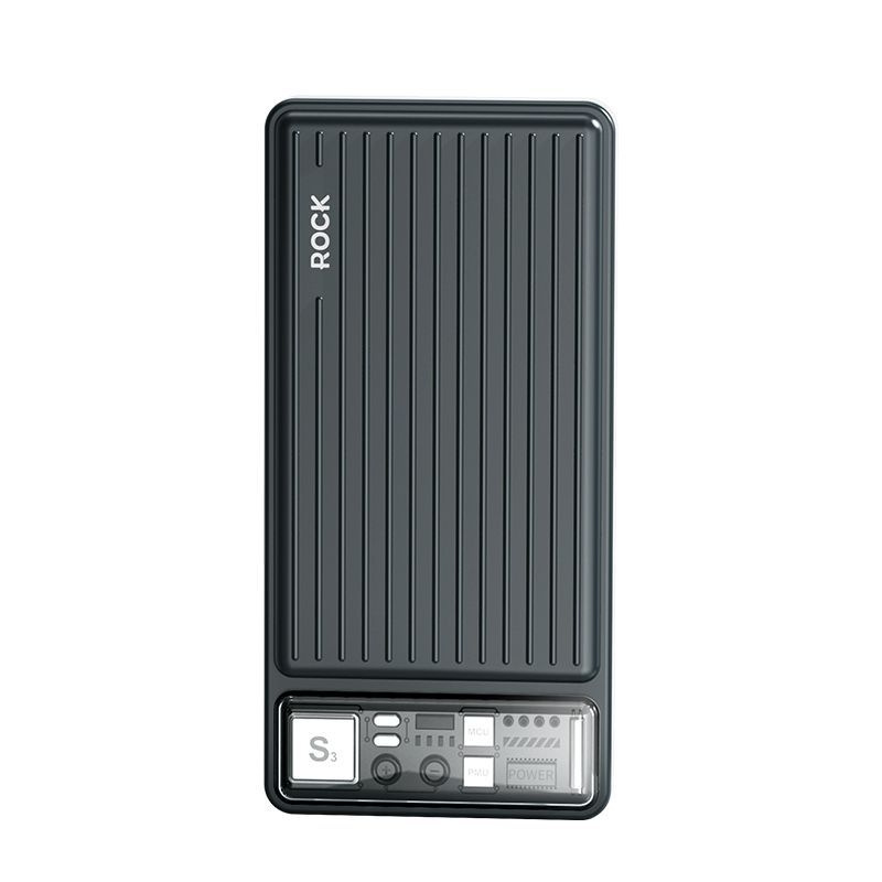 Xiaomi Внешний аккумулятор ROCK P91 PD20W Travel Series Power Bank 10000mA, 10000 мАч, темно-серый  #1
