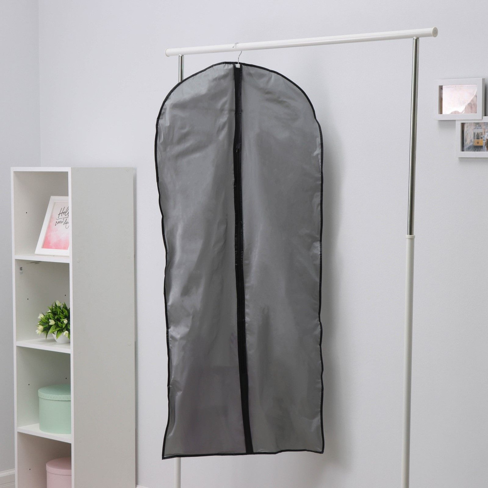 Чехол для одежды LaDom, размер 60х137 см, цвет серый #1