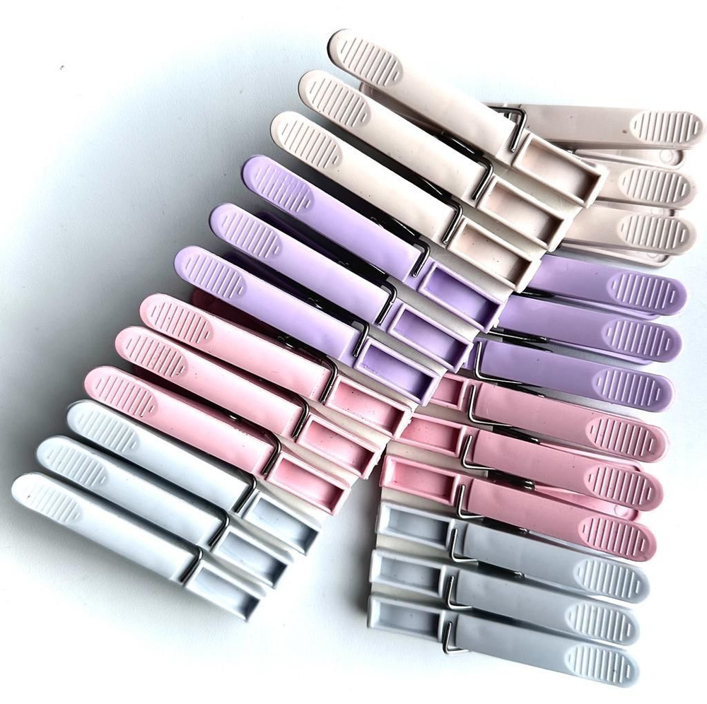 Прищепки для белья 24 штуки. Классика, пастель - купить с доставкой по ...