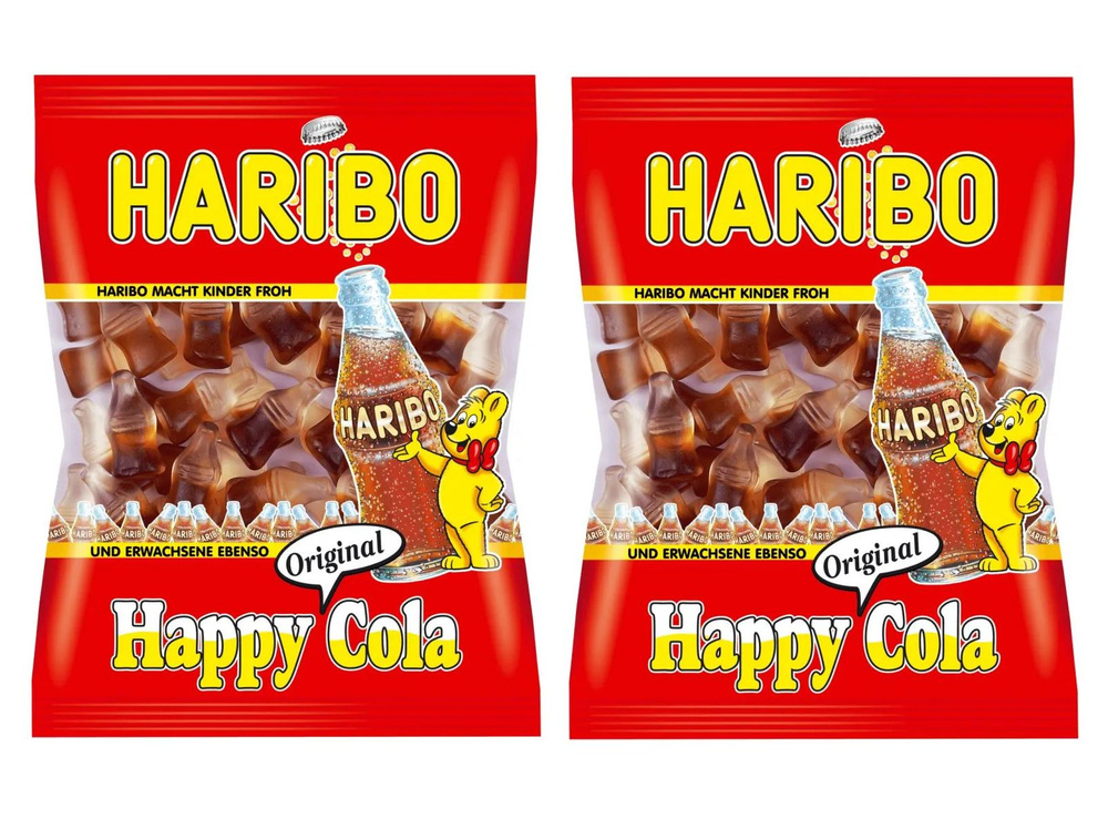 Мармелад Haribo Happy Cola / Кола 2 шт по 100гр #1