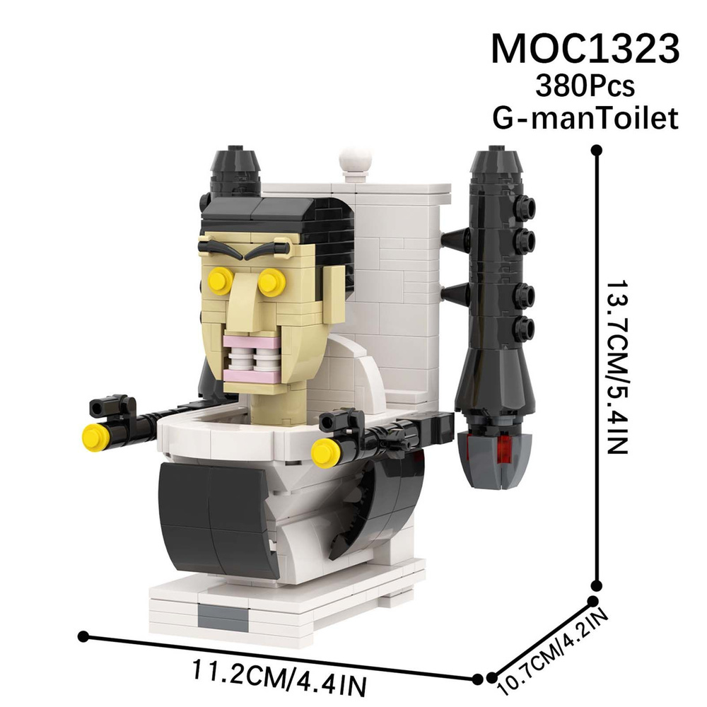 Строительная игрушка MOC Скибиди Туалет Спикер Титан Фигурка,Skibidi  Toilet,лего скибиди туалет - купить с доставкой по выгодным ценам в  интернет-магазине OZON (1269396570)