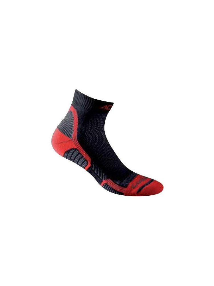 Носки Accapi Trekking Touch Quarter Black/Red (Eur:37-39) #1