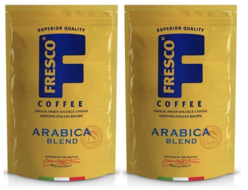 Кофе Fresco Arabica Blend, сублимированный, 190 г м/у 2 штуки #1