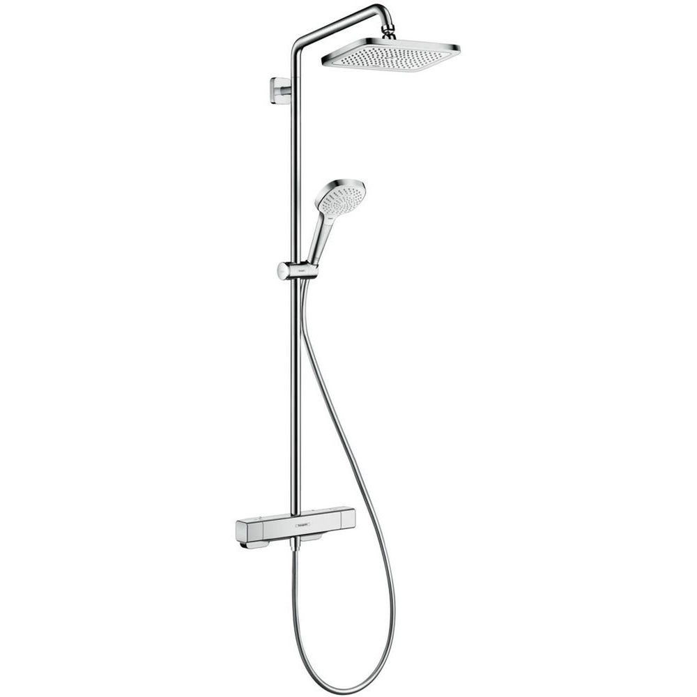 Hansgrohe Croma E 280 1jet Showerpipe, Душевой набор с термостатом #1