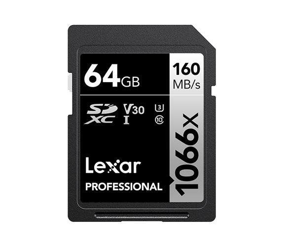 Карта памяти Lexar SDXC 64GB Professional 1066x UHS-I U3 V30 (160/70 MB/s) #1