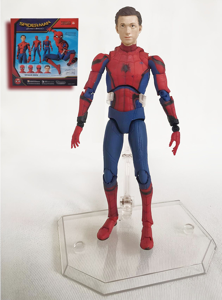 Фигурка Человек Паук возвращение домой / Spider Man нome coming MAFEX No.103 (18см)  #1