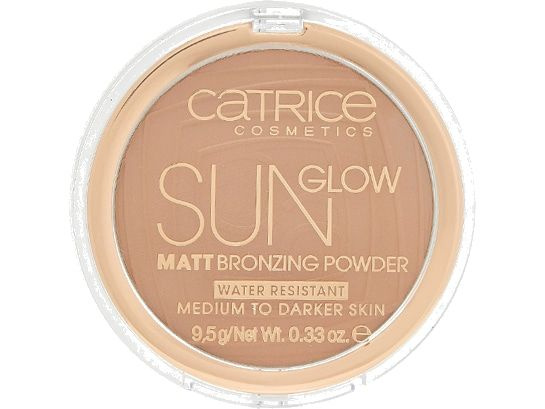 Пудра матирующая с эффектом загара Catrice Sun Glow Matt Bronzing Powder  #1