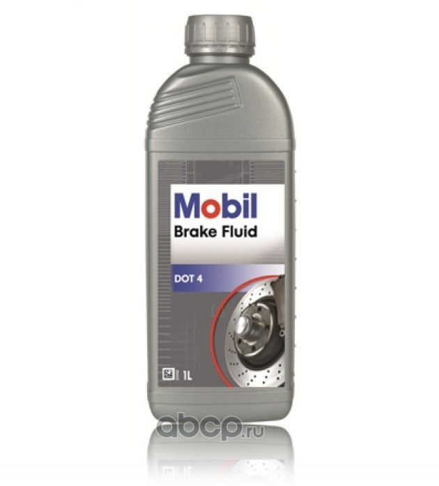Mobil 150904 Жидкость тормозная Brake Fluid DOT4 1 л #1