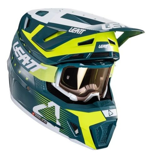 Мотошлем Leatt Moto 7.5 Helmet Kit, Acid Fuel XXL, 2024 #1