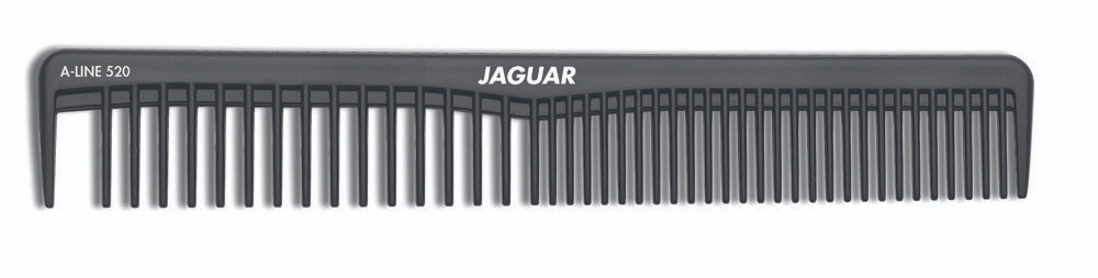 Расческа комбинированная, черная, 17.1 см, Jaguar, A520 #1
