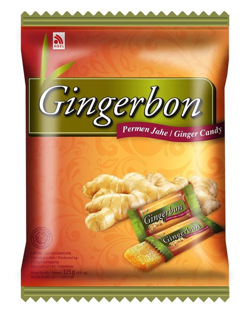 Имбирные конфеты Джинджербон (Gingerbon candy), 125 грамм #1