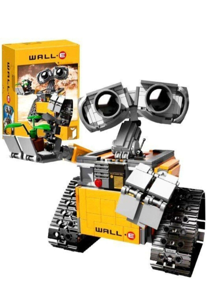 Конструктор Робот ВАЛЛ-И Детали:687 ,подарок для Девочек и Мальчиков. Уцененный товар  #1